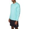imageSpyder Mens Long Sleeve Rashguard  UPF QuickDry Swim Shirt Surfing Hiking WorkoutsClear