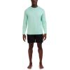 imageSpyder Mens Long Sleeve Rashguard  UPF QuickDry Swim Shirt Surfing Hiking WorkoutsDigital