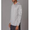 imageSpyder Mens Long Sleeve Rashguard  UPF QuickDry Swim Shirt Surfing Hiking WorkoutsMisty Grey