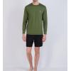 imageSpyder Mens Long Sleeve Rashguard  UPF QuickDry Swim Shirt Surfing Hiking WorkoutsSage