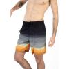 imageSpyder Mens Swim Trunks Stretch QuickDry 9 Inseam Board Shorts UPF Pockets Brief LinerOrange Black