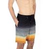 imageSpyder Mens Swim Trunks Stretch QuickDry 9 Inseam Board Shorts UPF Pockets Brief LinerOrange Black