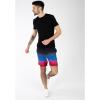 imageSpyder Mens Swim Trunks Stretch QuickDry 9 Inseam Board Shorts UPF Pockets Brief LinerRed Black