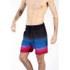 imageSpyder Mens Swim Trunks Stretch QuickDry 9 Inseam Board Shorts UPF Pockets Brief LinerRed Black