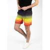 imageSpyder Mens Swim Trunks Stretch QuickDry 9 Inseam Board Shorts UPF Pockets Brief LinerYellow Black