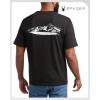 imageSpyder Mens TShirts  Soft Cotton Blend Crew Neck Short Sleeve Graphic Tees for Men  Casual Shirts for Daily Wear SXLBlack