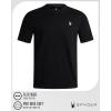 imageSpyder Mens TShirts  Soft Cotton Blend Crew Neck Short Sleeve Graphic Tees for Men  Casual Shirts for Daily Wear SXLBlack