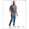 imageSpyder Mens TShirts  Soft Cotton Blend Jersey Crewneck Short Sleeve Shirts for Men Casual Shirts for Workout ampamp Daily WearCharcoal Heather
