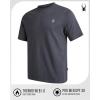 imageSpyder Mens TShirts  Soft Cotton Blend Jersey Crewneck Short Sleeve Shirts for Men Casual Shirts for Workout ampamp Daily WearCharcoal Heather