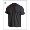 imageSpyder Mens TShirts  Soft Cotton Blend Jersey Crewneck Short Sleeve Shirts for Men Casual Shirts for Workout ampamp Daily WearCharcoal Scribble