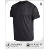 imageSpyder Mens TShirts  Soft Cotton Blend Jersey Crewneck Short Sleeve Shirts for Men Casual Shirts for Workout ampamp Daily WearCharcoal Scribble