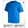 imageSpyder Mens TShirts  Soft Cotton Blend Jersey Crewneck Short Sleeve Shirts for Men Casual Shirts for Workout ampamp Daily WearCobalt