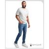 imageSpyder Mens TShirts  Soft Cotton Blend Jersey Crewneck Short Sleeve Shirts for Men Casual Shirts for Workout ampamp Daily WearHeather Grey