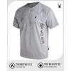 imageSpyder Mens TShirts  Soft Cotton Blend Jersey Crewneck Short Sleeve Shirts for Men Casual Shirts for Workout ampamp Daily WearHeather Grey Web