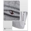 imageSpyder Mens TShirts  Soft Cotton Blend Jersey Crewneck Short Sleeve Shirts for Men Casual Shirts for Workout ampamp Daily WearHeather Grey Web
