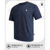 imageSpyder Mens TShirts  Soft Cotton Blend Jersey Crewneck Short Sleeve Shirts for Men Casual Shirts for Workout ampamp Daily WearNavy Heather