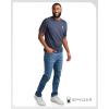 imageSpyder Mens TShirts  Soft Cotton Blend Jersey Crewneck Short Sleeve Shirts for Men Casual Shirts for Workout ampamp Daily WearNavy Heather
