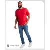 imageSpyder Mens TShirts  Soft Cotton Blend Jersey Crewneck Short Sleeve Shirts for Men Casual Shirts for Workout ampamp Daily WearSpyder Red