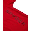 imageSpyder Mens TShirts  Soft Cotton Blend Jersey Crewneck Short Sleeve Shirts for Men Casual Shirts for Workout ampamp Daily WearSpyder Red Web