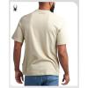 imageSpyder Mens TShirts  Soft Cotton Blend Jersey Crewneck Short Sleeve Shirts for Men Casual Shirts for Workout ampamp Daily WearStone