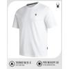 imageSpyder Mens TShirts  Soft Cotton Blend Jersey Crewneck Short Sleeve Shirts for Men Casual Shirts for Workout ampamp Daily WearWhite