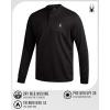 imageSpyder Mens Thermal Long Sleeve Shirt  Moisture Wicking Henley Shirts for Men with UP 30 Dri Fit Long Sleeve Shirts for MenBlack
