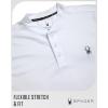 imageSpyder Mens Thermal Long Sleeve Shirt  Moisture Wicking Henley Shirts for Men with UP 30 Dri Fit Long Sleeve Shirts for MenWhite