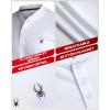 imageSpyder Mens Thermal Long Sleeve Shirt  Moisture Wicking Henley Shirts for Men with UP 30 Dri Fit Long Sleeve Shirts for MenWhite