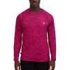imageSpyder Mens Long Sleeve Rashguard  UPF QuickDry Swim Shirt Surfing Hiking WorkoutsWine