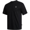 imageSpyder Mens TShirts  Soft Cotton Blend Jersey Crewneck Short Sleeve Shirts for Men Casual Shirts for Workout ampamp Daily WearBlack
