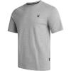imageSpyder Mens TShirts  Soft Cotton Blend Jersey Crewneck Short Sleeve Shirts for Men Casual Shirts for Workout ampamp Daily WearHeather Grey