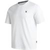 imageSpyder Mens TShirts  Soft Cotton Blend Jersey Crewneck Short Sleeve Shirts for Men Casual Shirts for Workout ampamp Daily WearWhite