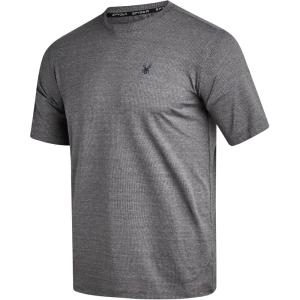 imageSpyder Mens Athletic Shirts  Moisture Wicking Short Sleeve Crewneck Workout Shirts for Men Athletic Tops for Gym ampamp RunningPolar