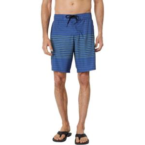 imageSpyder Mens Swim Trunks Stretch QuickDry 9 Inseam Board Shorts UPF Pockets Brief LinerAbyss
