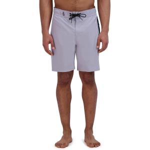 imageSpyder Mens Swim Trunks Stretch QuickDry 9 Inseam Board Shorts UPF Pockets Brief LinerAge Dust