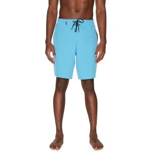 imageSpyder Mens Swim Trunks Stretch QuickDry 9 Inseam Board Shorts UPF Pockets Brief LinerAqua