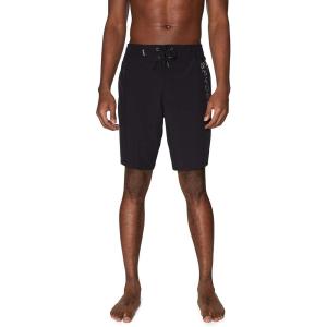 imageSpyder Mens Swim Trunks Stretch QuickDry 9 Inseam Board Shorts UPF Pockets Brief LinerBlack Black