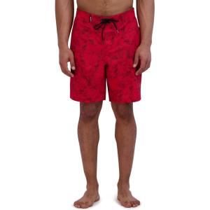 imageSpyder Mens Swim Trunks Stretch QuickDry 9 Inseam Board Shorts UPF Pockets Brief LinerMacintosh