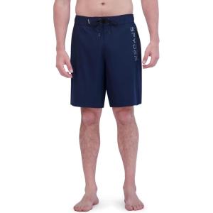 imageSpyder Mens Swim Trunks Stretch QuickDry 9 Inseam Board Shorts UPF Pockets Brief LinerOcean