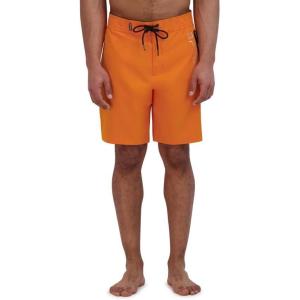 imageSpyder Mens Swim Trunks Stretch QuickDry 9 Inseam Board Shorts UPF Pockets Brief LinerTangerine