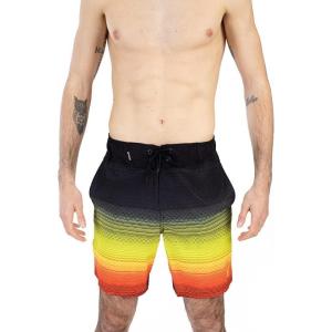 imageSpyder Mens Swim Trunks Stretch QuickDry 9 Inseam Board Shorts UPF Pockets Brief LinerYellow Black