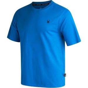 imageSpyder Mens TShirts  Soft Cotton Blend Jersey Crewneck Short Sleeve Shirts for Men Casual Shirts for Workout ampamp Daily WearCobalt