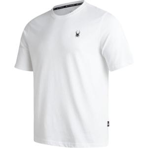 imageSpyder Mens TShirts  Soft Cotton Blend Jersey Crewneck Short Sleeve Shirts for Men Casual Shirts for Workout ampamp Daily WearWhite