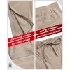imageSpyder Mens Golf Pants  Lightweight Stretch Golf Pants Men with Drawstring ampamp Pockets  Athletic Nylon Joggers for MenGravel