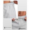imageSpyder Mens Golf Pants  Lightweight Stretch Golf Pants Men with Drawstring ampamp Pockets  Athletic Nylon Joggers for MenSilver