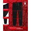 imageSpyder Mens Sweatpants  Athletic Performance Fleece Joggers Sweatpants for Men for Gym Workout and Running Sizes SXXLBlack