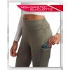 imageSpyder Womens Active Leggings  Soft Fleece Bonded Tights with Zip Stash Pocket HighWaisted Leggings for Women SizesSXLAgave