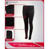 imageSpyder Womens Active Leggings  Soft Fleece Bonded Tights with Zip Stash Pocket HighWaisted Leggings for Women SizesSXLBlack