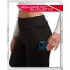 imageSpyder Womens Active Leggings  Soft Fleece Bonded Tights with Zip Stash Pocket HighWaisted Leggings for Women SizesSXLBlack