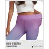imageSpyder Womens Activewear Legging  Poly Span Knit UPF 50 High Waisted Tummy Control Printed Athletic Legging Sizes SXLAqua Haze